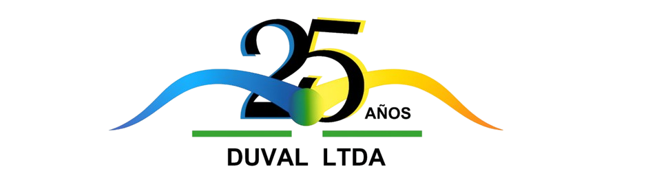 Logo DUVAL LTDA Aniversario